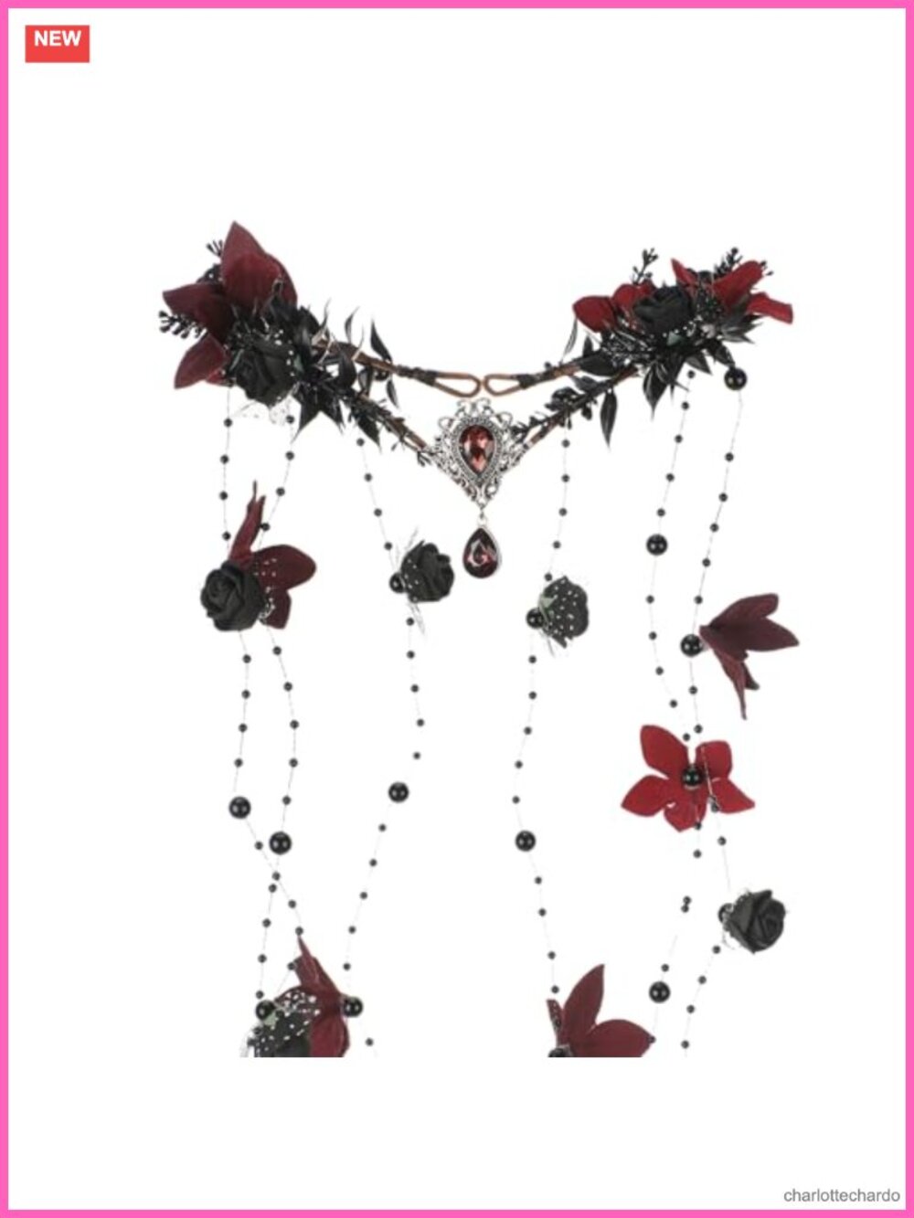 Fairy Flower Crown Headpiece Adjustable Renaissance Circlet